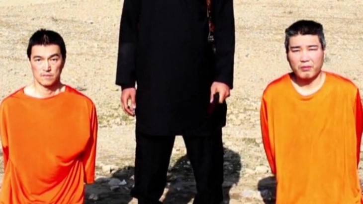 Japans Ministerpräsident verurteilt die Ermordung der japanischen Geisel durch den IS - ảnh 1